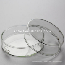 Boîte de Pétri en verre borosilicaté